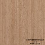 American Oak Engineered Wood Veneer Quarter Slice Cut 0.5mm Thinckness For Door