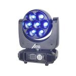 6pcsx15W 4 LED Stage DJ Moving Head Light Big Bee Eyes Zoom Wash Laser Light