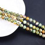 Kambaba Jasper Round Bead Natural Crystal Gemstone Loose Bead Strands for DIY