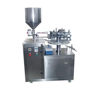 Wholesale Tooth Paste Ointment Pipe Filling Sealing Machine Aluminum Tube SUS 304 250mm from china suppliers