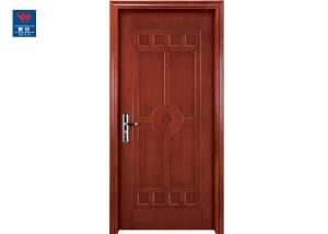 Wholesale Solid Wood Core Grain Fireproof Flush Wooden Door For Hotel Projects from china suppliers