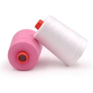 Wholesale S Twist 5000 Meter 5000y Polyester Thread Sewing Ring spun from china suppliers