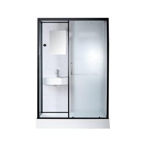 Wholesale Shower Cabins White Acrylic ABS Tray 1200*800*2150mm black aluminium from china suppliers