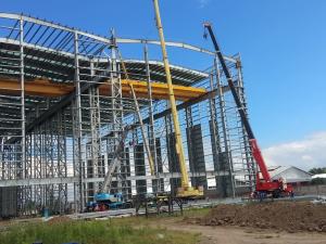 Wholesale Carbon Steel H Beam Steel Structure Hangar Q235B Q355B Steel Building Hangar from china suppliers