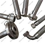 304 Braided Corrugated Flexible Metal Hose for water, steam, hot oil