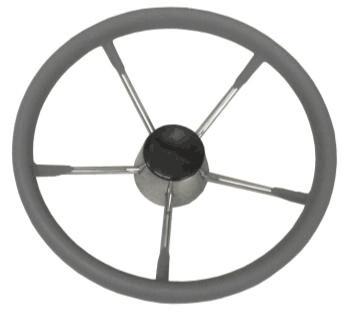 9 Spoke Polished Stainless Boat/Marine Steering Wheel/stainless steel steering