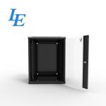 6U 9U 12U 15U 18U RAL9004 Black Swing Out Double Section Wall Mount Cabinet