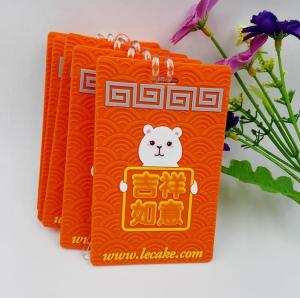 Wholesale Fashionable Orange Silicone Luggage Tags / Travel Hotel Tags For Advertisement Gift from china suppliers