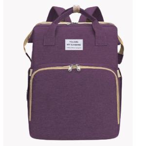 Wholesale Multiple Pockets Nylon Foldable Crib 20L Mummy Diaper Bag from china suppliers