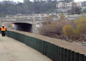 Wholesale Galfan Coated Gabion Wall 2x1x0.5m Hesco Flood Barrier from china suppliers