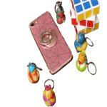 Vinyl Mini Rubber Duck Keyring Environmental Protection For Children