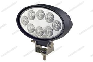 Wholesale 24w PMMA Len Off Road LED Lights , Oval LED Work Lights For Trucks / ATV from china suppliers