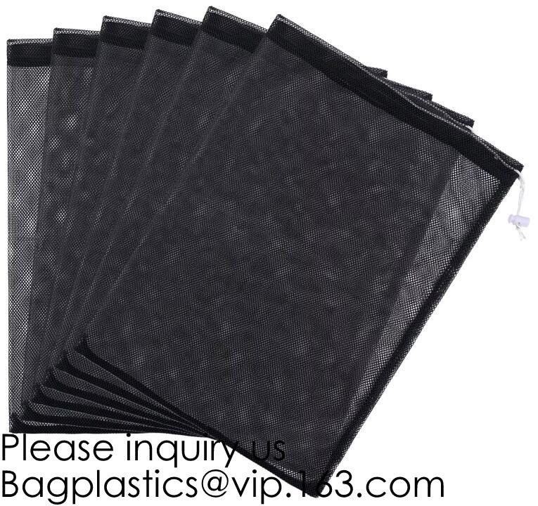 Bra Fine Mesh Wash Bag for Underwear, Lingerie, Bra, Pantyhose, Socks, Use YKK Zipper, Have Hanger Loops, Small Openings