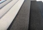 Dyed 100 Polyester Woven Fabric Solid Color Coarse Linen Slub Fabric