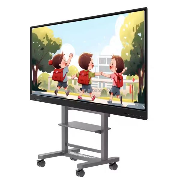 86 Inch Interactive Touch Screen Whiteboard Google EDLA Certified For Class And Meeting