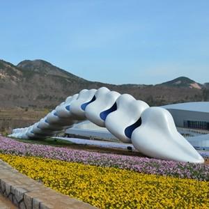 Wholesale The Outdoor Stainless Steel Urban Sculpture,The Earth Backbone By Artist from china suppliers