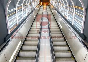 Wholesale 0.5m/S Escalator &amp; Moving Walkway With Energy Saving System Stainless Steel / Aluminum from china suppliers