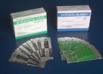 Steel Surgical Blade Sterile Surgical Blades , Disposable Scalpel Blades CE& ISO
