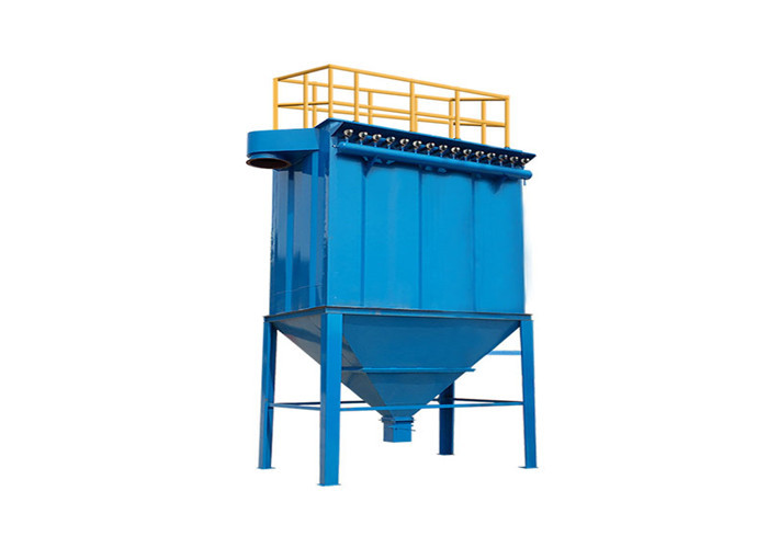 Metallic Ash Jet Pulse Dust Collector 0.7Mpa 1200Pa Steel Fabric Use