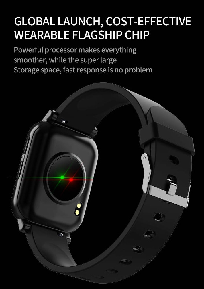1.69in Screen Bluetooth Touch Watch Realtek 8762C Blood Oxygen TFT Screen