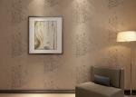 House Living Room Waterproof Country Style Wallpaper Vinyl with Leaf Pattern