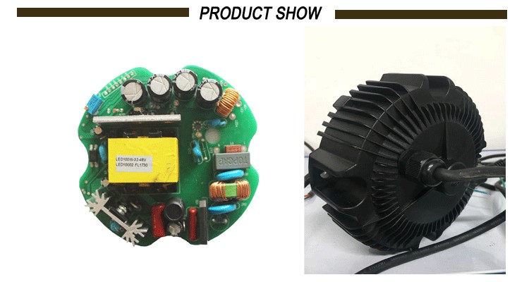 3 In 1 Dimming Round LED Driver IP67 / IP65 Design CE ROHs Approval