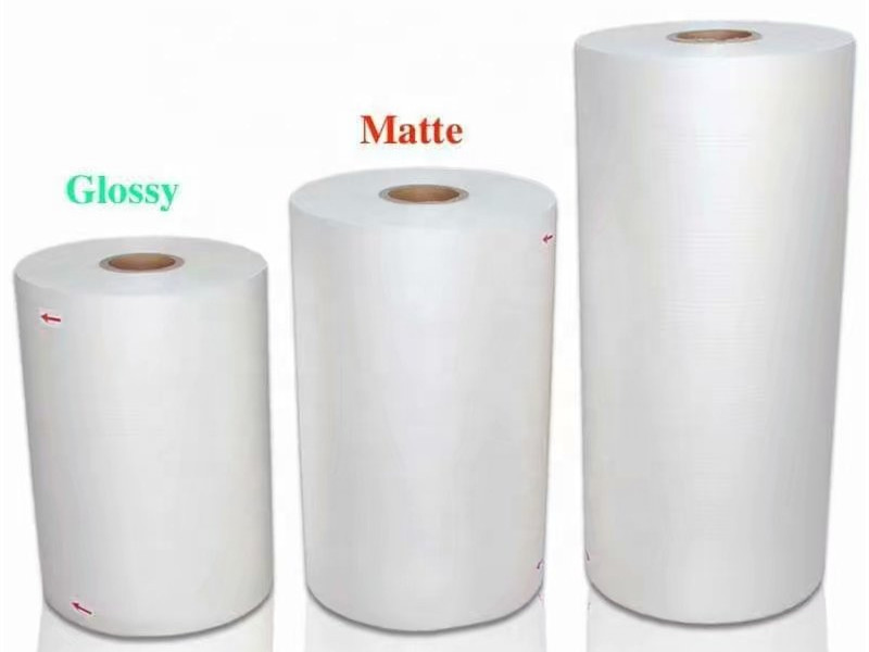 780mm BOPP Thermal Laminating Film Rolls Glossy Matte For Hot Laminator