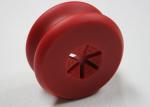 Rubber Prototype Vacuum Mold Casting Silicone Mold Red Color For Kids Toys