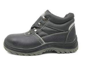 Wholesale Natural Rubber Outsole Leather Work Boots , Office Safety Shoes Metal Steel Midsole from china suppliers