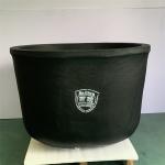 Melting Graphite Clay Crucible Cylindrical Chemical Resistant For Metallurgical