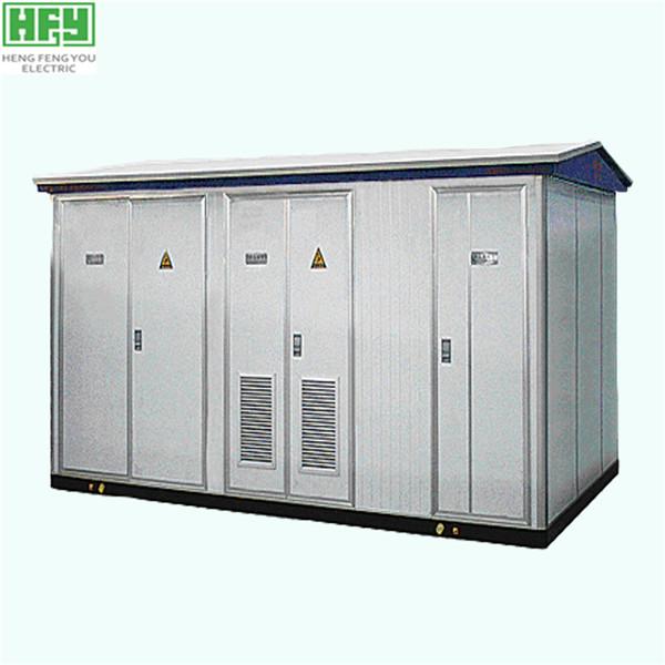 EU Standard Outdoor 11KV 630KVA 2500A Compact Customized power distribution