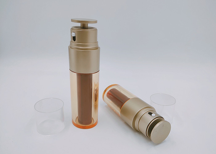 30ml - 50ml Double Wall Empty Cosmetic Bottles , Plastic Cosmetic Bottles With Sprayer