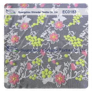 Wholesale High Density Nylon Cotton Lace Fabric Embroidered Lace For Lady Garments from china suppliers