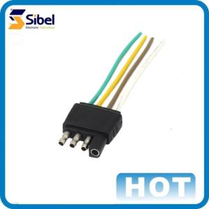 Wholesale Customized 4 Way Auto Cable Assembly Truck wiring harness for trailer from china suppliers