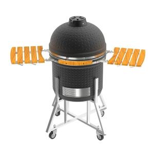 Wholesale Outdoor Metal Steel Shell Kamado Charcoal Barbecue Grill 22 Inch from china suppliers
