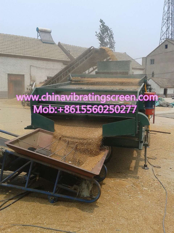 Large wheat sunflower seed miscellaneous mildew removal cleaning machine