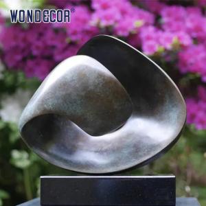 Wholesale Depth Based Abstract Bronze Sculpture Outdoor Garden Metal Decoration from china suppliers