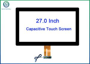 Wholesale 27 Inch PCAP Multi Touch Screen Overlay Kit Bonded With Cover Glass from china suppliers