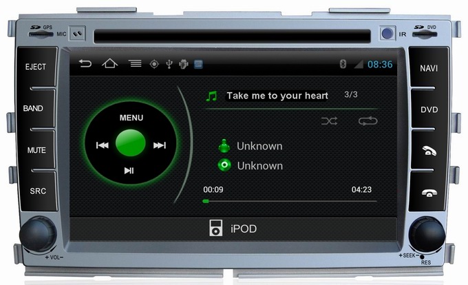 Ouchuangbo Car GPS DVD Player Android 4.0 Kia Forte 2008-2011 with 3G Wifi S150 iPod USB Audio System OCB-038C