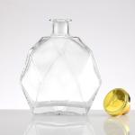 375ml 500ml 700ml 750ml 70cl Frosted Glass Bottles for Whisky Vodka Oil Rum