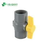 Water Treatment Fixed Ball Valve with Metal Thread Sturdy Construction