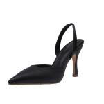 YTH008 Single Shoes Women'S New Pointed Toe European And American Summer Leather
