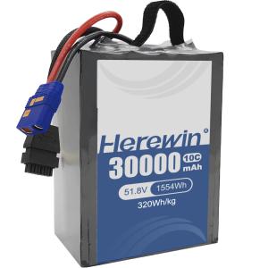 Wholesale Herewin Semi-Solid State Battery 14S 51.8V 30000mAh for Fast Charging and Long Cycle Life ≥800 from china suppliers