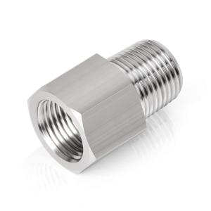 Wholesale Round Stainless Steel Pipe Fittings NPT Reducing Cast Pipe Adapter Fitting from china suppliers