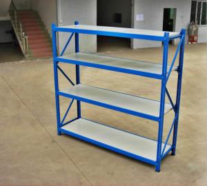 China Cold Rolling Steel Raw Materials Long Span Racking , Light Duty Rack on sale