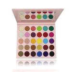 Private Label Pressed Powder 30 Color Pink Box Makeup Eyeshadow