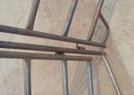Square Style Galvanized Cattle Panels , Livestock Metal Fence Panels CE