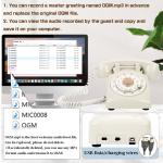 Special Moments USB Telephone Guest Book For Wedding Audio Phone Guest Book