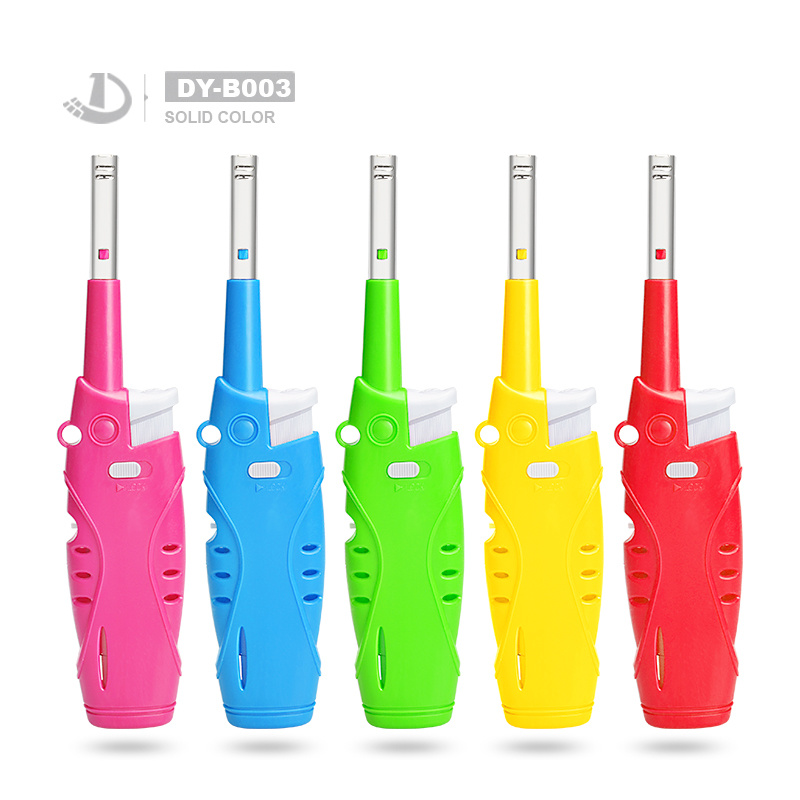 Competive Discount Refillable Electric Kitchen BBQ Lighter Candle Lighter with Metal Tube Dy-B006