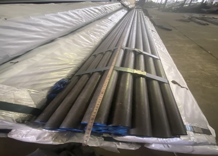Equivalent SA 179 Seamless Tube Cold / Hot Drawn Heat Exchanger Steel Pipe 50.80mmX2.3mm